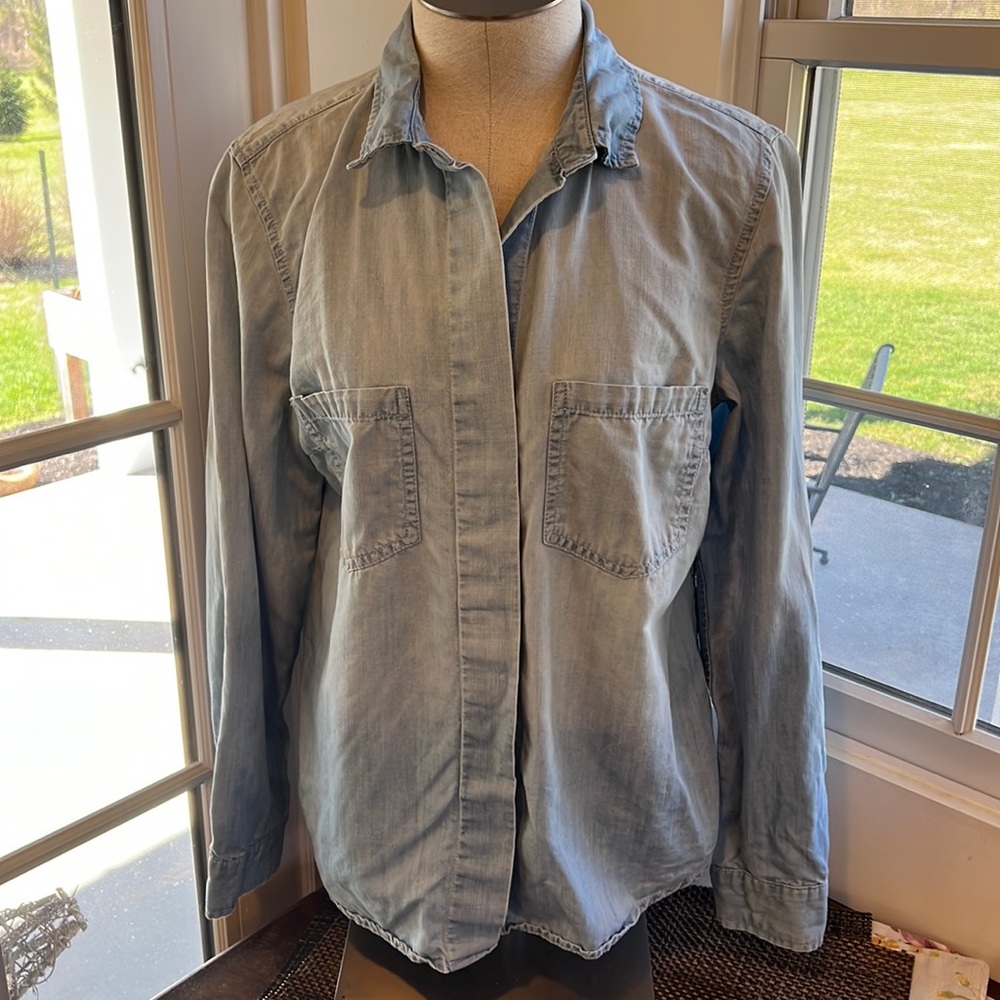 Tommy Hilfiger Denim Button Down Top